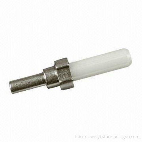 SC Ceramic Ferrule with Flange, High-precision for Concentricity, ID and OD